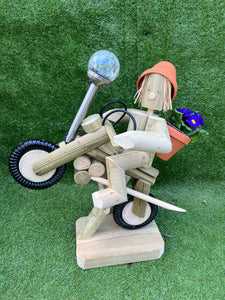 Wheely with solar light